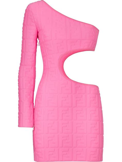 fendi pink mono dress|Dresses .